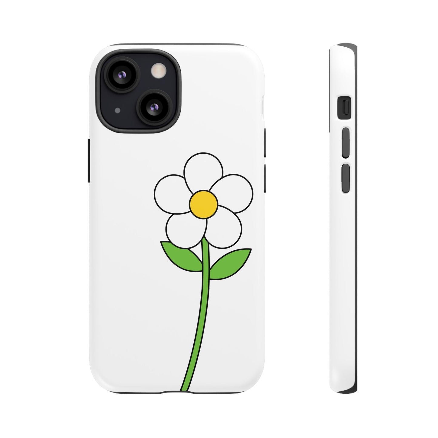 Floral Phone Case, Tough Cases with Flower Design, Cute Phone Accessory, Gifts for Her, Spring Decor, Unique Phone Cases