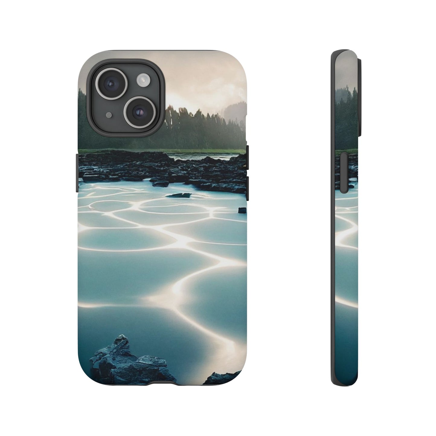 Nature-Inspired Phone Case, Tough Cases for Nature Lovers, Durable Phone Cover, Outdoor Vibe, Unique Gift for Travelers, Eco-Friendly Design