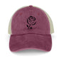 Cotton Trucker Hat for Casual Style - Rose