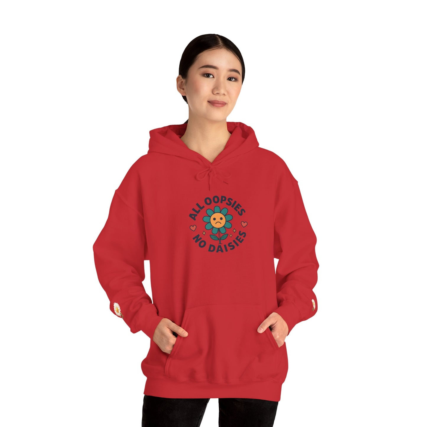 Psychedelic Floral Hoodie, Cozy Sweatshirt for Casual Style, Gift for Flower Lovers, Cute Streetwear, Spring Fashion, Art Tee