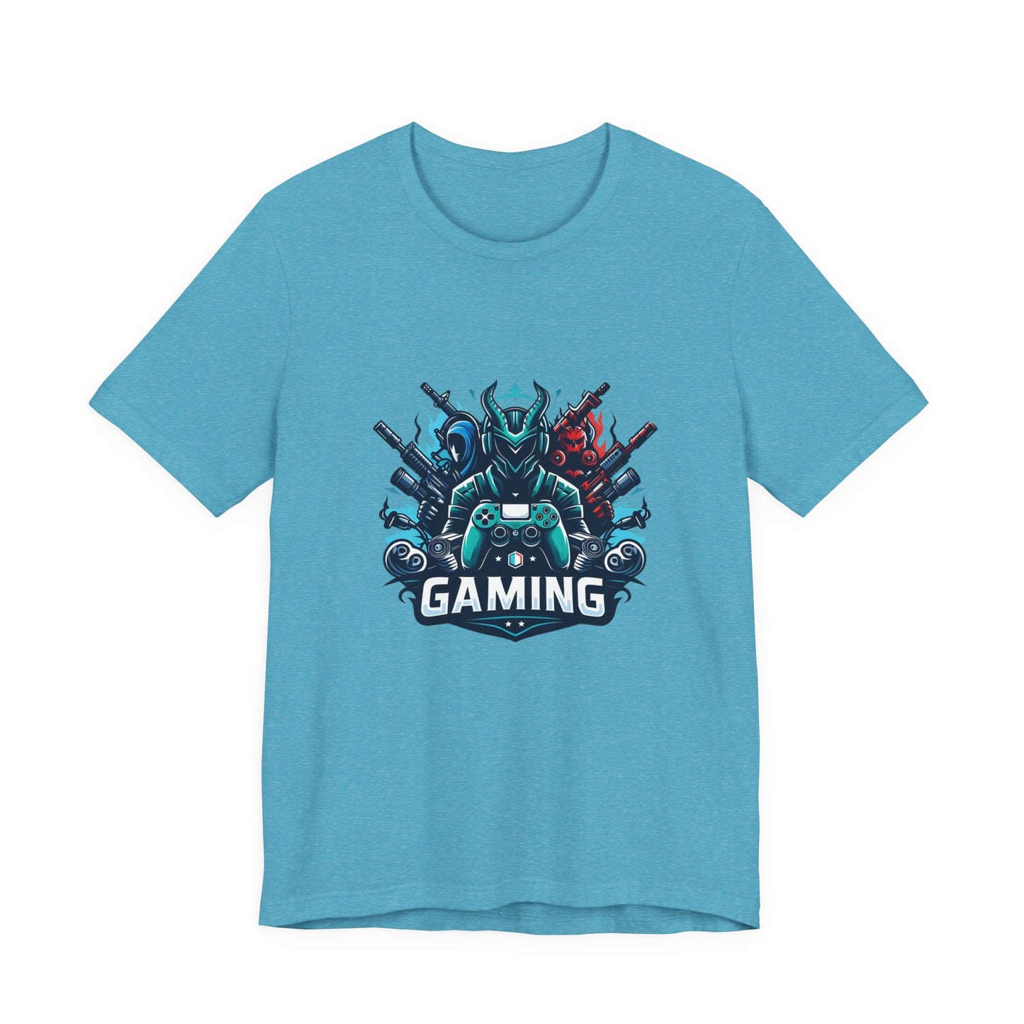 Gaming Controller Emblem Tee — Esports Gamer Graphic T-Shirt