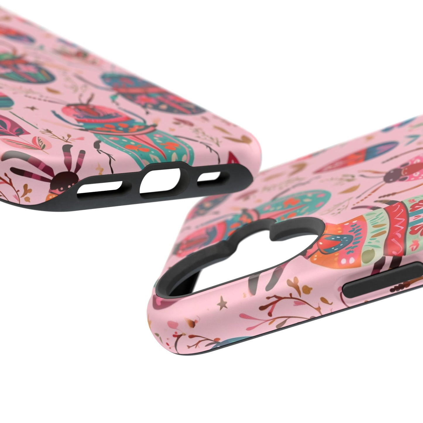 Phone Case — Colorful Boho Beetle Magnetic Impact-Resistant Cover