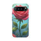 Floral Phone Case, Tough Cases with Elegant Rose Design, Stylish iPhone Cover, Rose Flower Gift for Nature Lovers, Unique Mobile Accessories