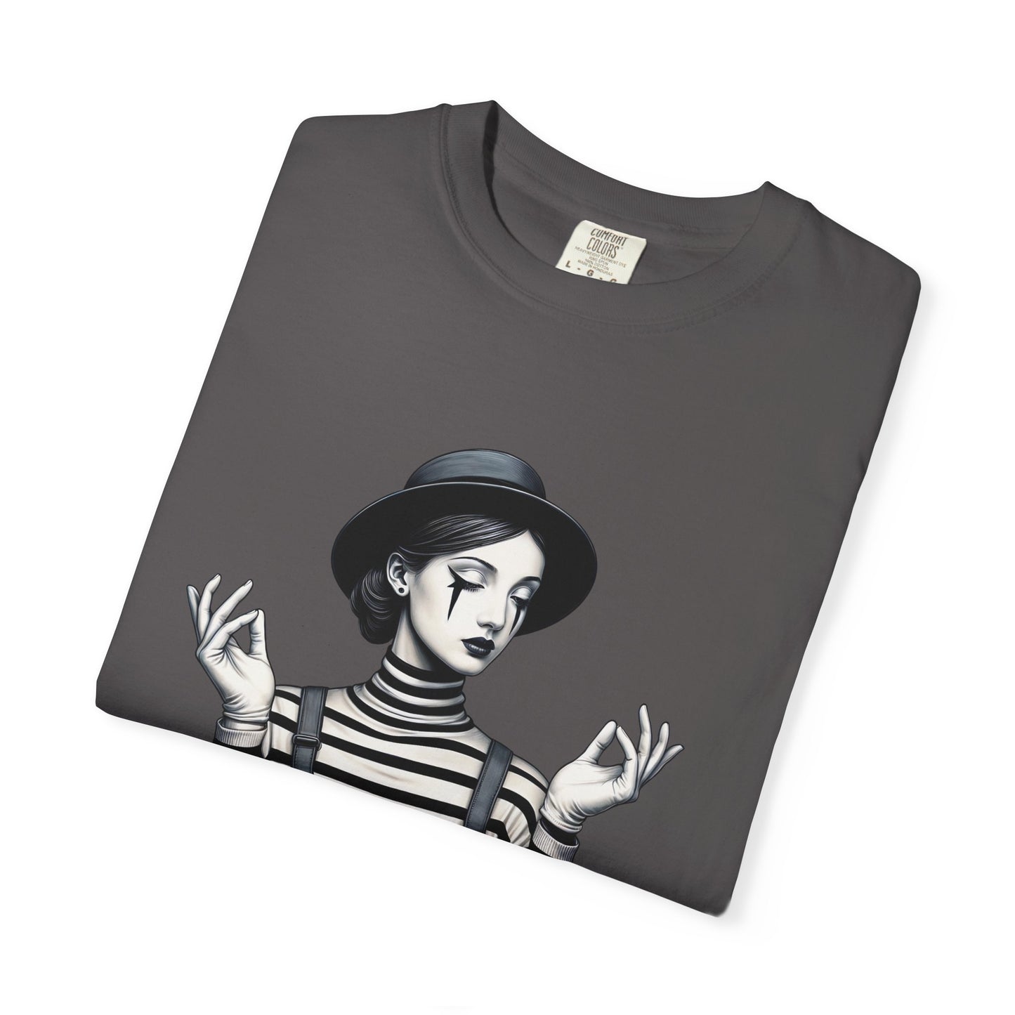 Gothic Striped Graphic Unisex T-Shirt, Edgy Casual Wear, Alternative Fashion, Gift for Her