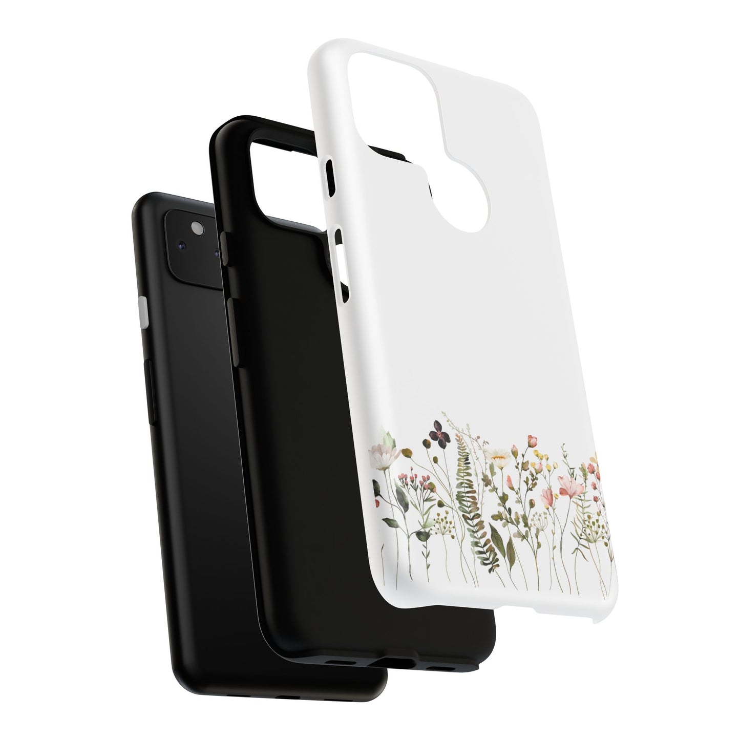 Floral Phone Case - Tough Cases for Nature Lovers, Stylish Floral Design, Phone Protection, Gifts for Her, Eco-Friendly Tech Accessories