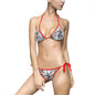 Stylish Women's Floral Bikini, Beachwear, Summer Swimwear, Pool Party Outfit, Tropical Vacation