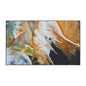 Abstract Amber Splash Heavy Duty Floor Mat