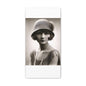 Vintage 1920s Flapper Portrait Canvas