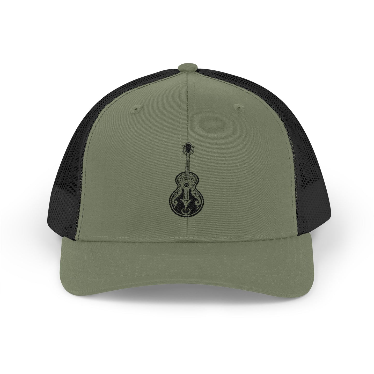 Guitar Lover Snapback Trucker Cap, Stylish Hat for Musicians, Acoustic Guitar Gift, Summer Music Festival Must-Have