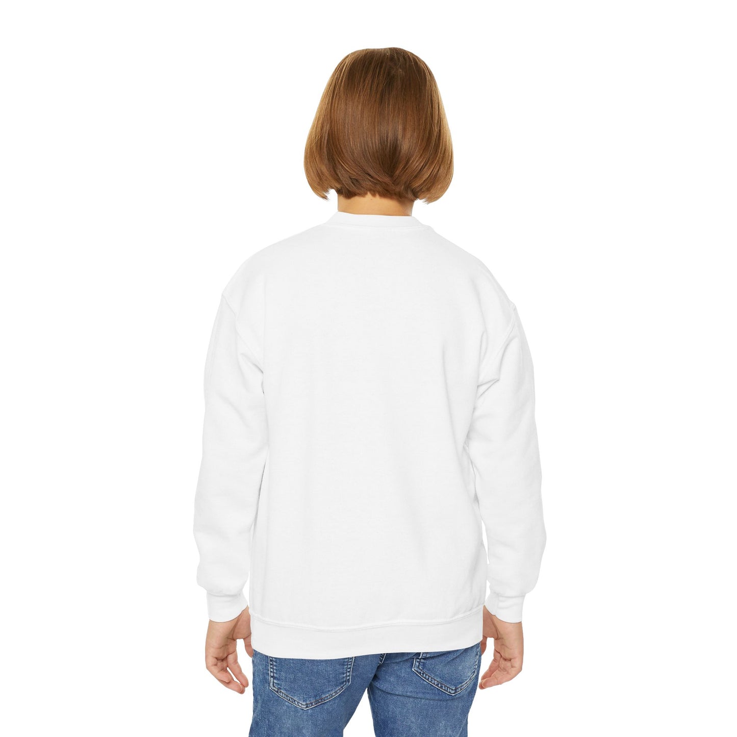 Adorable Elephant Youth Crewneck Sweatshirt