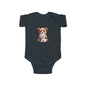 Cute Bear Hug Baby Bodysuit | Infant Animal Apparel