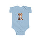 Cute Bear Hug Baby Bodysuit | Infant Animal Apparel