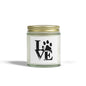 Pet Love Scented Candles - Coconut Apricot Wax for Dog Lovers, Gift for Pet Owners, Home Decor, Cozy Atmosphere, Valentine's Day