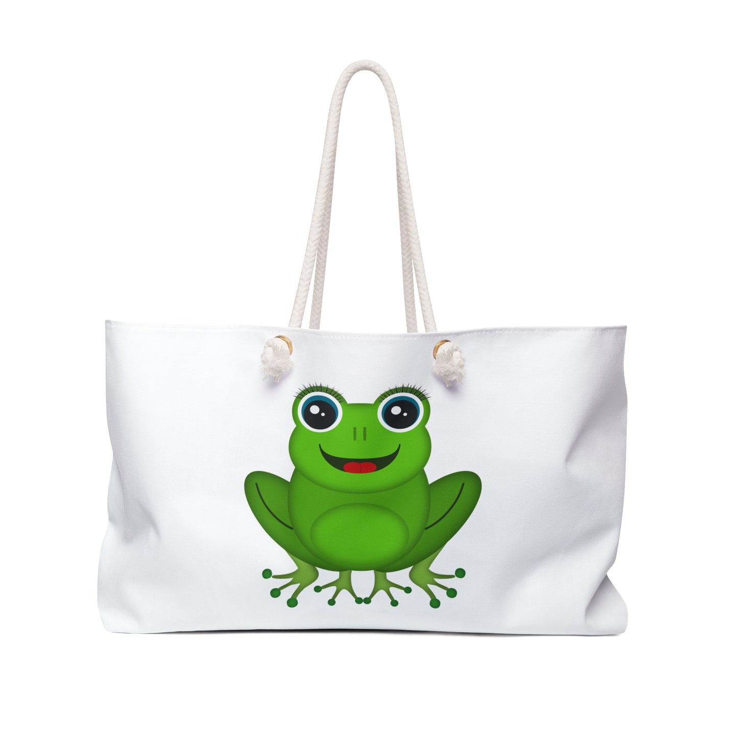 Frog-Themed Weekender Bag for Travel