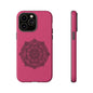 Vibrant Mandala Phone Case, Artistic Protection Cover, Gift for Her, Trendy Accessories, Birthday or Holiday Present
