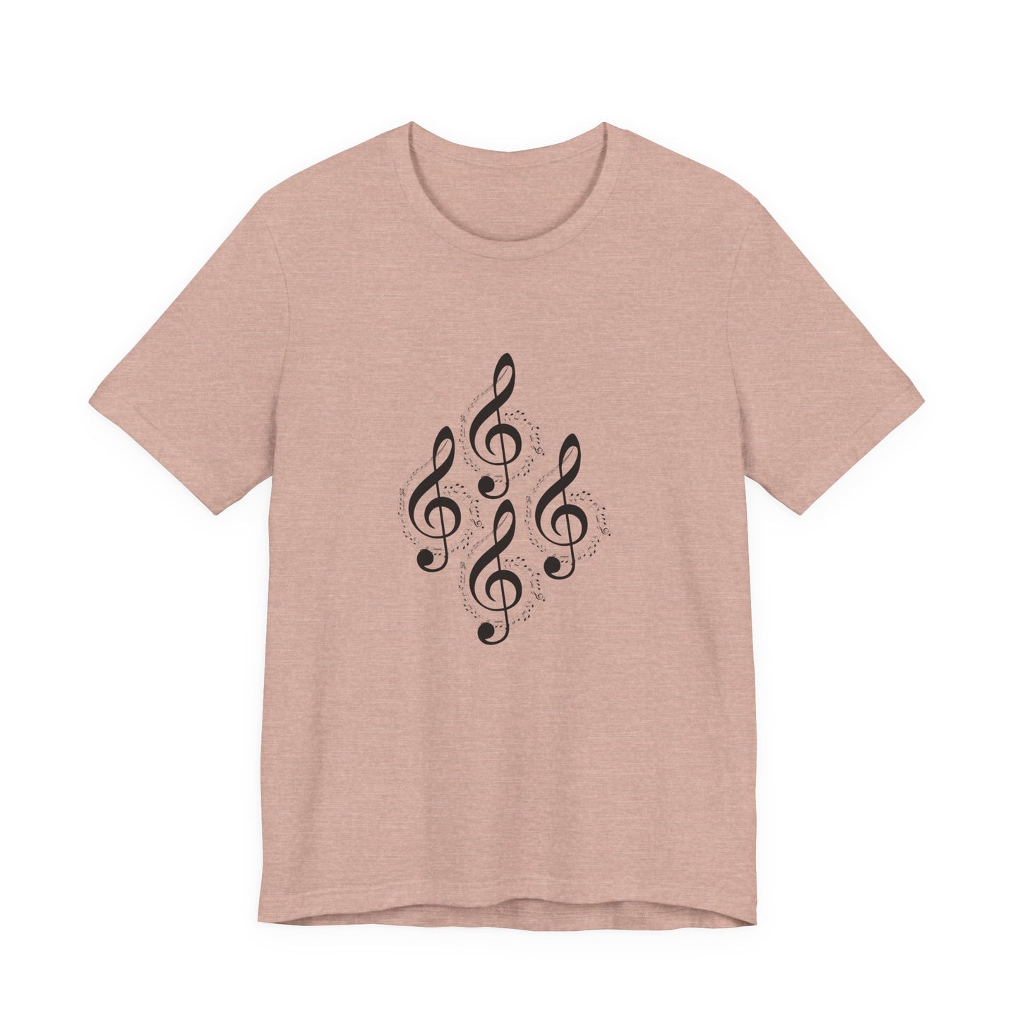 Musical Notes Tee - Perfect for Music Lovers, Casual Wear, Concerts, Festivals, Unique Gift Idea