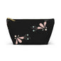 Chic Cosmetic Bag, Stylish Accessory Pouch, Makeup Organizer, Gift for Her, Floral Print Travel Case