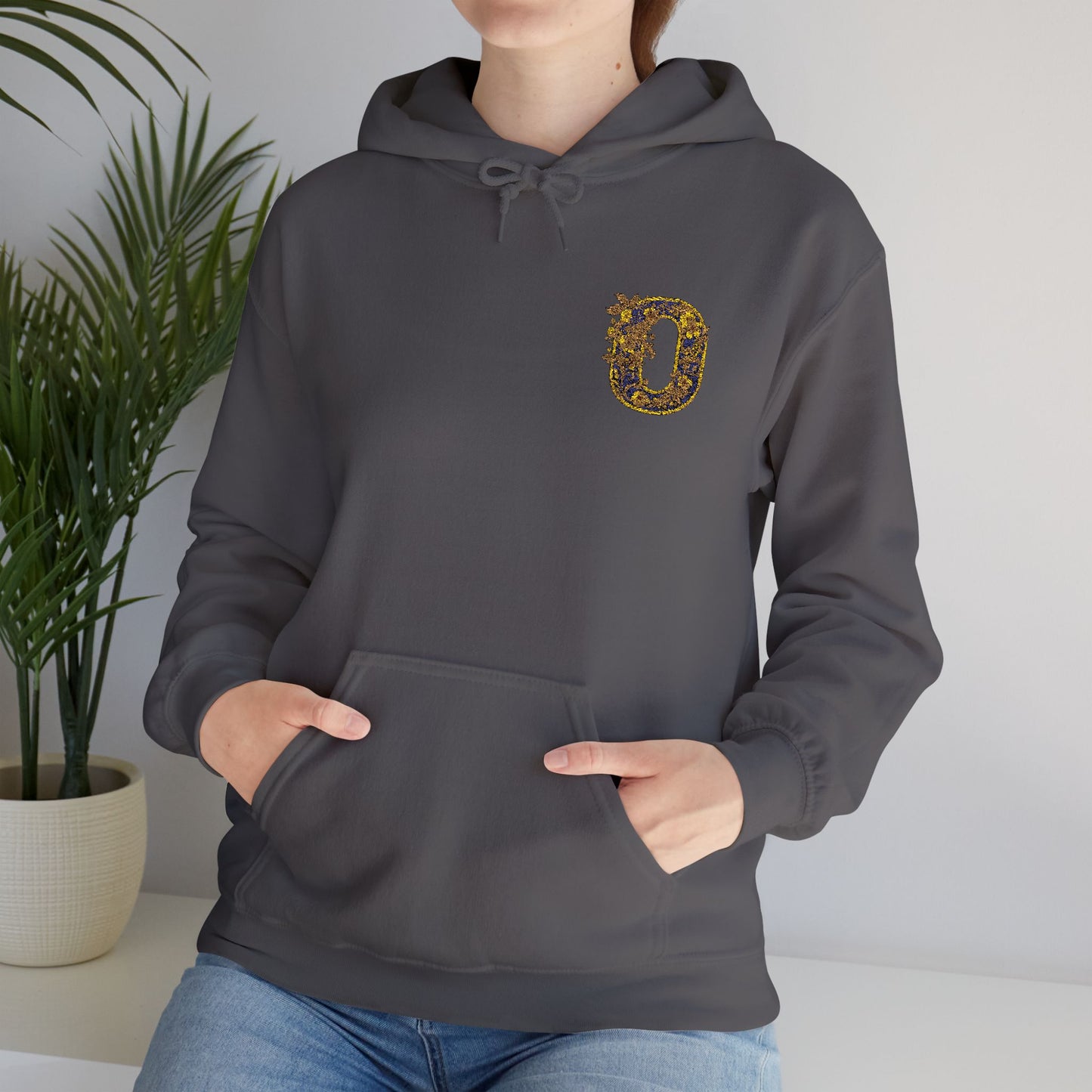 Unisex Heavy Blend™ Hooded Sweatshirt - Letter O