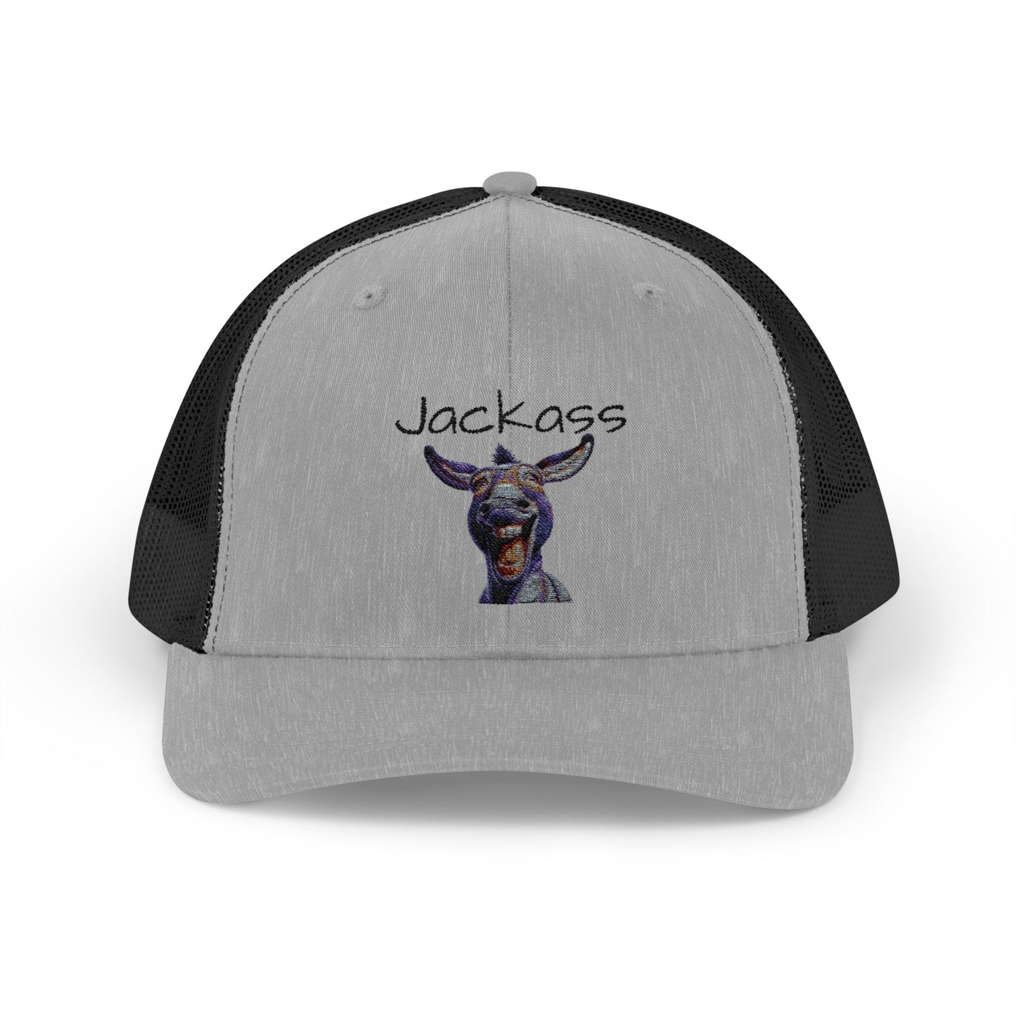 Humorous Jackass Snapback Trucker Cap