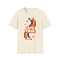 Good Vibes Unisex Softstyle T-Shirt, Retro Sunshine Tee, Positive Energy Shirt, Festival Apparel, Gift for Friends