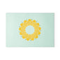 Lemon-Themed Glass Cutting Board | Kitchen Decor, Gift for Chefs, Foodie Present, Summer Cooking, Home & Garden