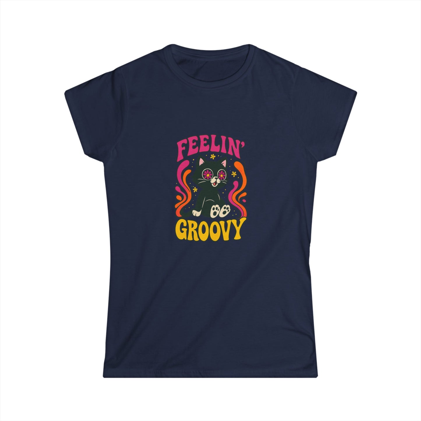 Women's Softstyle Tee - Feeling Groovy