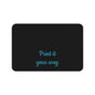 Customizable Desk Mat – "Print it your way" Black Mouse Pad Office Desk Protector