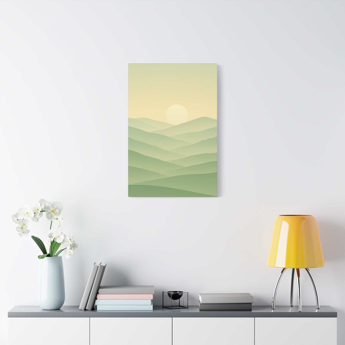 Matte Canvas, Stretched, 1.25" Sunset or Sunrise