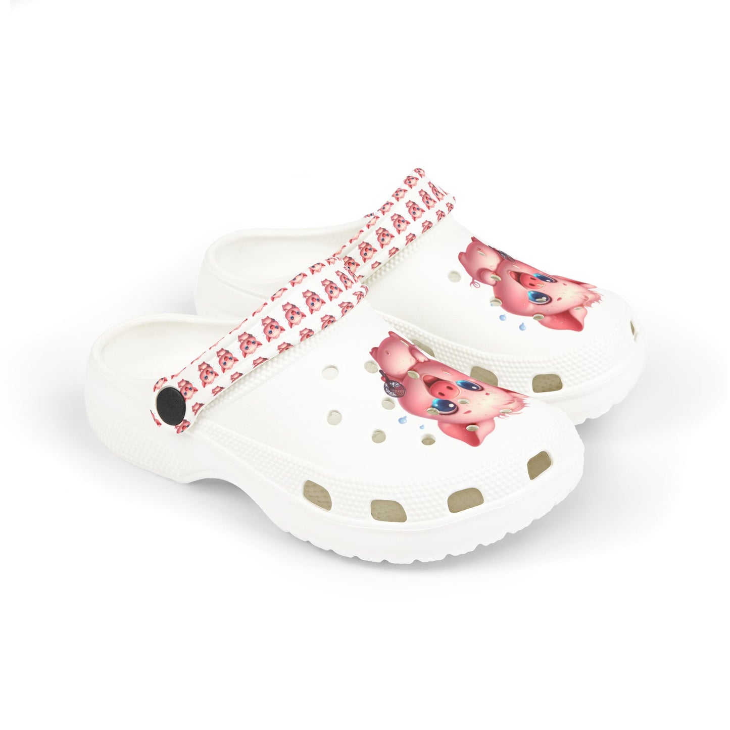 Kids' Piggy Clogs - Fun EVA Foam Footwear for Play, Summer, Party, Holidays, Cute Slip-Ons, Ideal for Outdoor Adventures