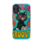 Groovy Cat Magnetic Impact-Resistant Phone Case