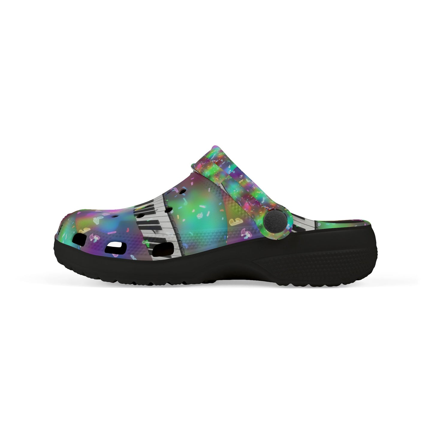 Colorful Musical Kid's EVA Foam Clogs - Bright, Fun
