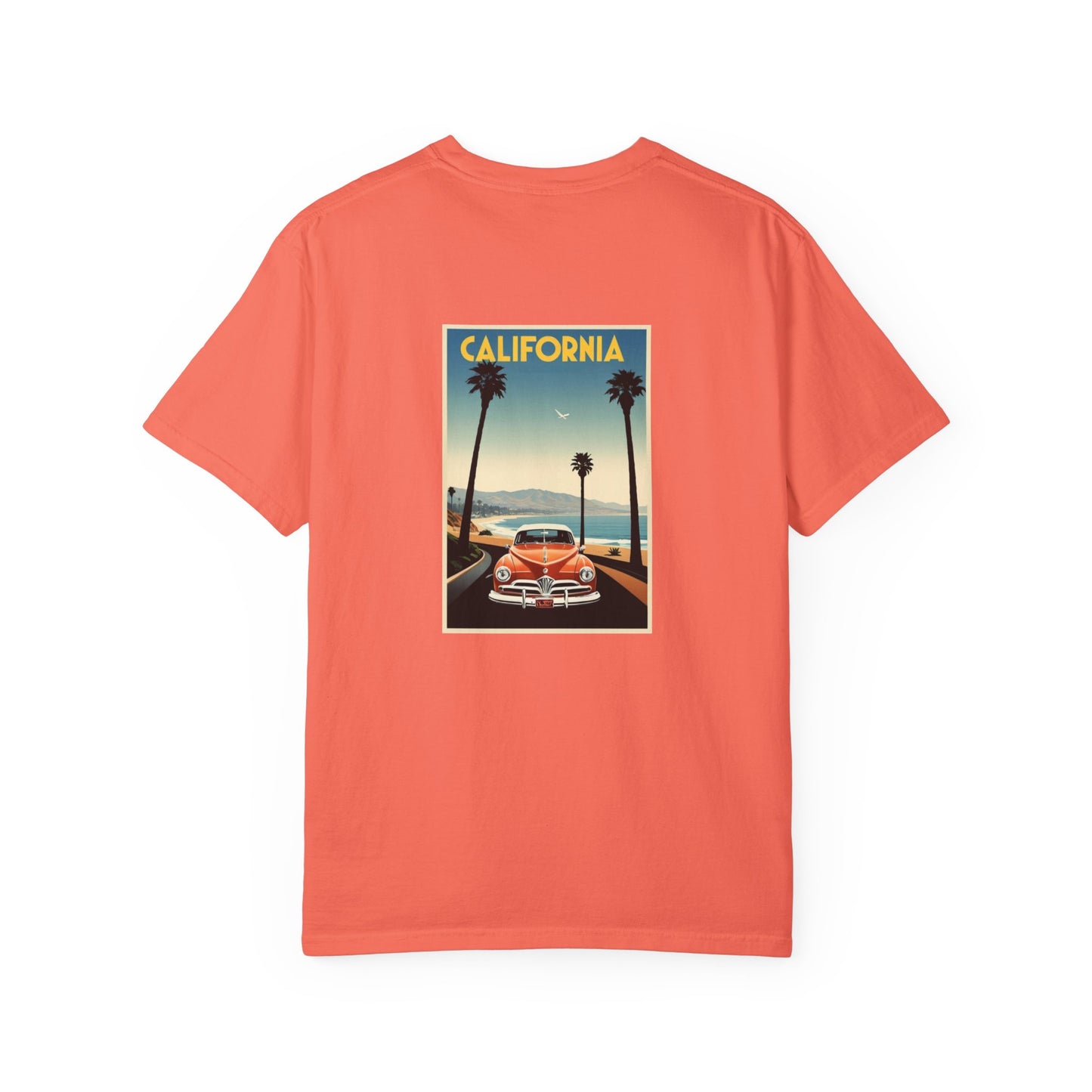 California Surf Style T-Shirt, Unisex Beach Tee, Vintage California Graphic Shirt, Summer Casual Wear, Surfing Enthusiasts Apparel