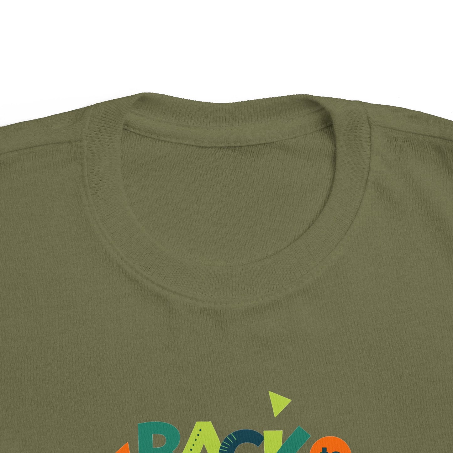 Colorful Toddler Tee - Perfect for Back to School