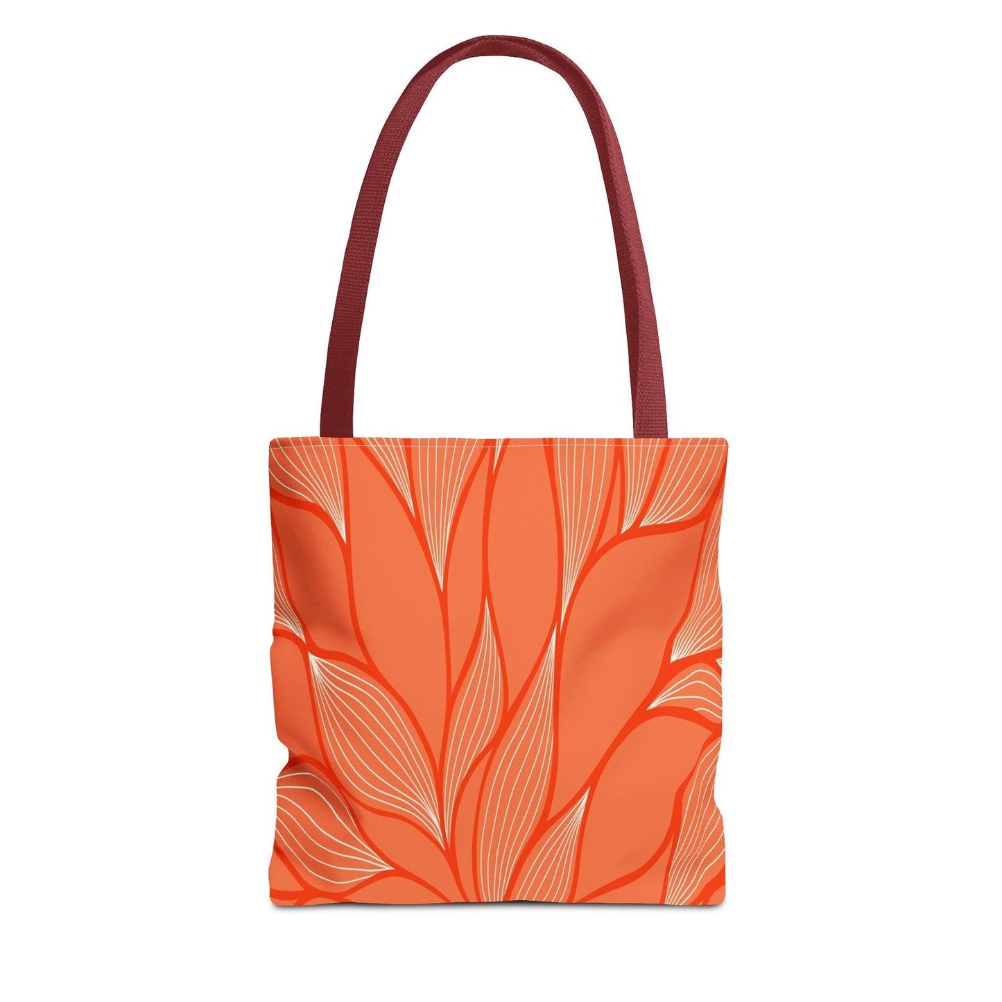 Vibrant Leafy Tote Bag, Stylish Grocery Bag, Eco-Friendly Shopping Tote, Floral Summer Tote, Gift for Plant Lovers