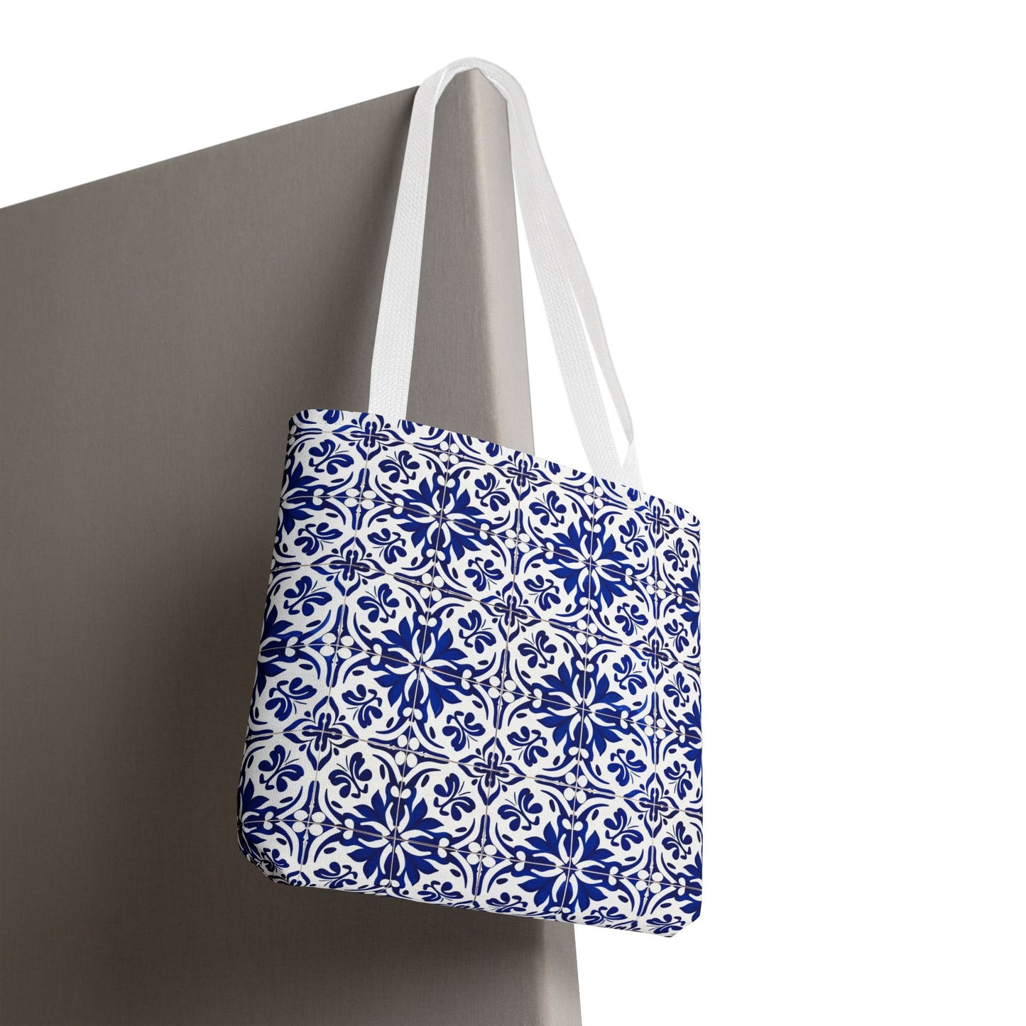 Blue Moroccan Tile Tote Bag
