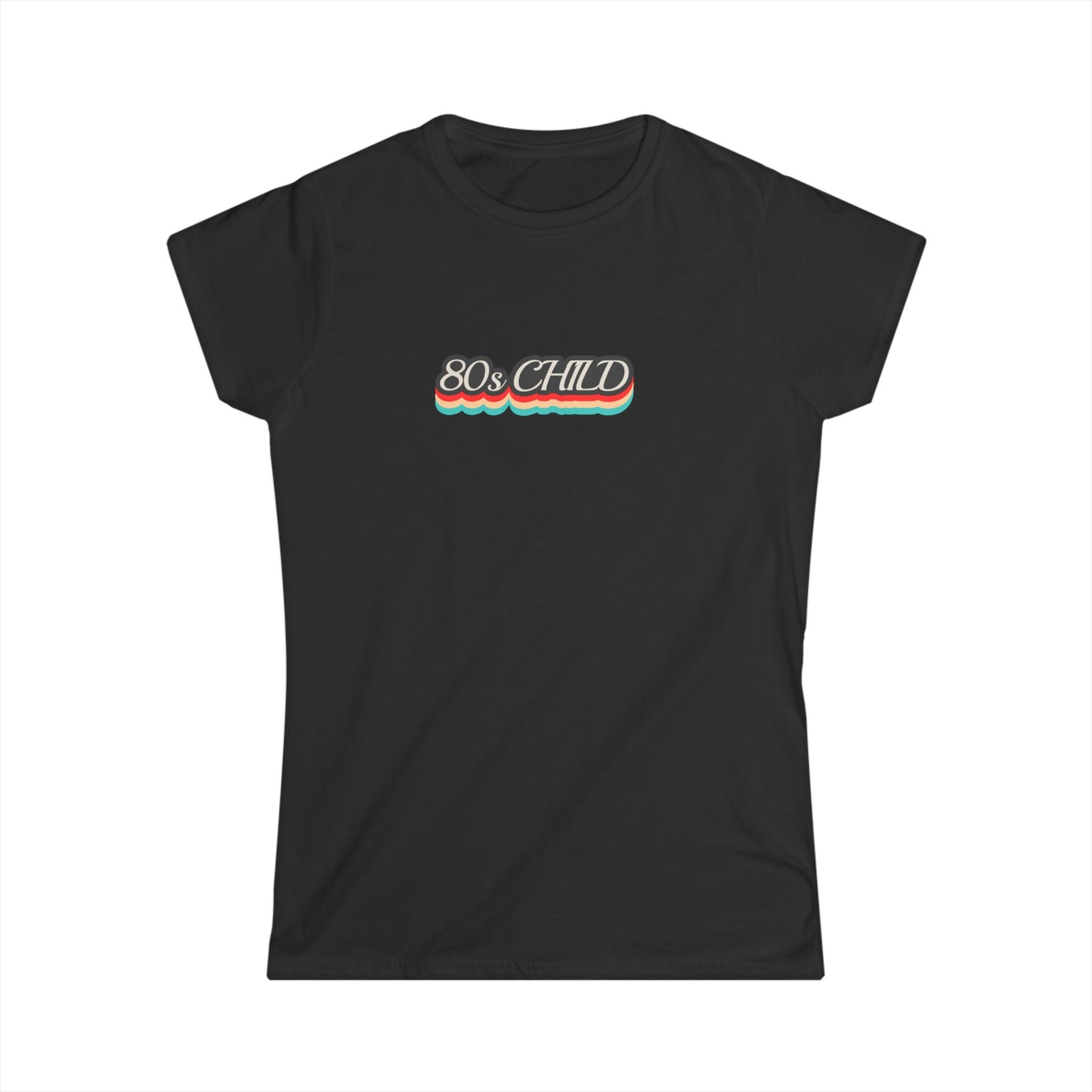 Women's Softstyle Tee - 80's chc