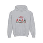 Youth Christmas Gnome Hoodie - "Merry Christmas" Holiday Kids Sweatshirt