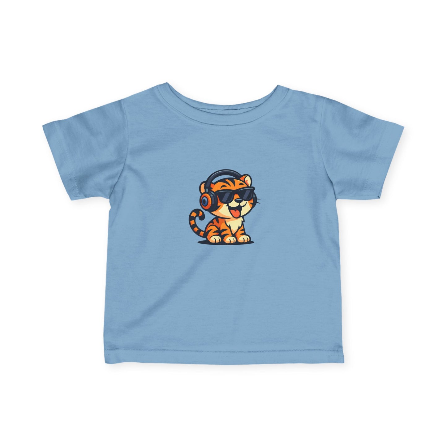 Cool Tiger Infant Tee, Cute Baby Shirt, Trendy Toddler Outfit, Unique Gift for New Parents, Stylish Babywear