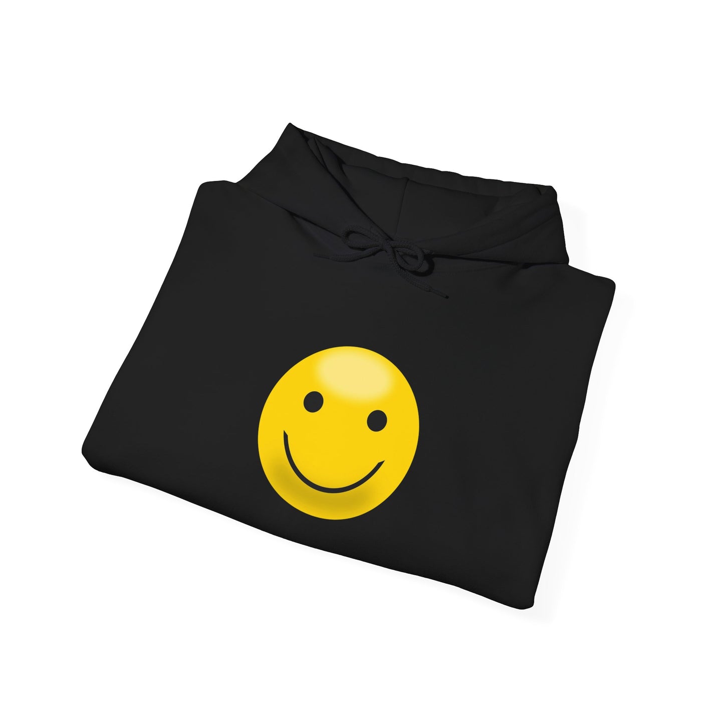 Smiley Face Hooded Sweatshirt, Unisex Cozy Hoodie