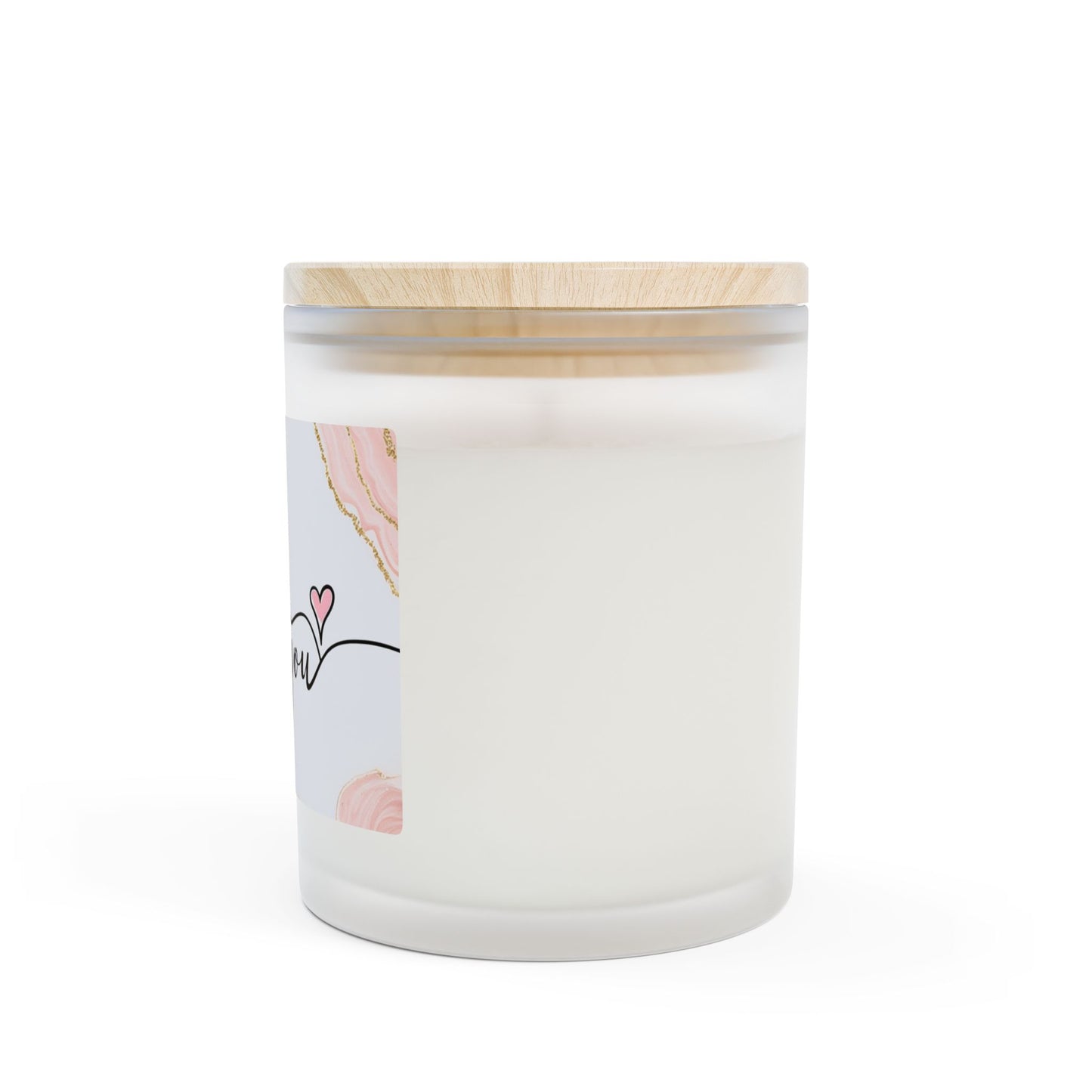 Frosted Glass Candle, 11oz