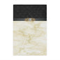 Luxury Gold Smoke Minky Blanket — Elegant Damask Accent with Ornate Gem Detail