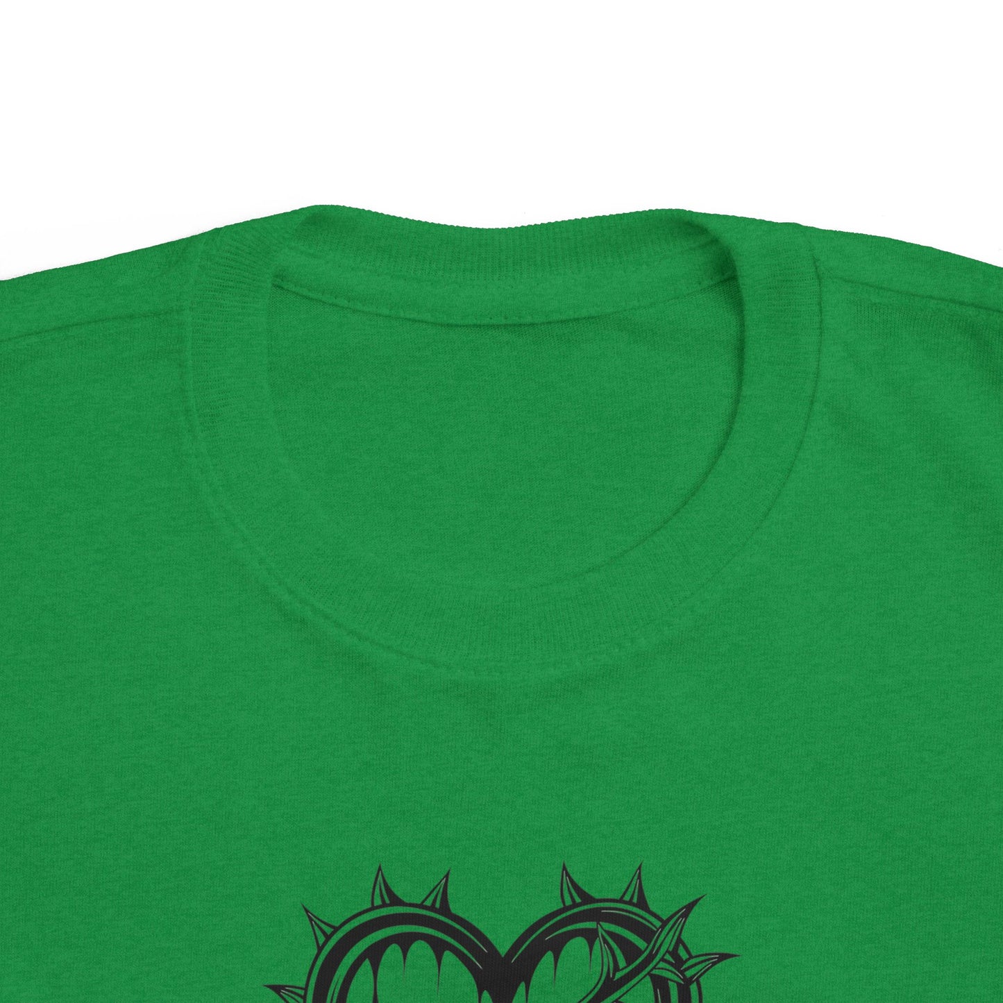 Toddler's Heart & Thorn Tee, Cute Kids T-Shirt, Children's Graphic Shirt, Gift for Toddlers, Cool Summer Outfit