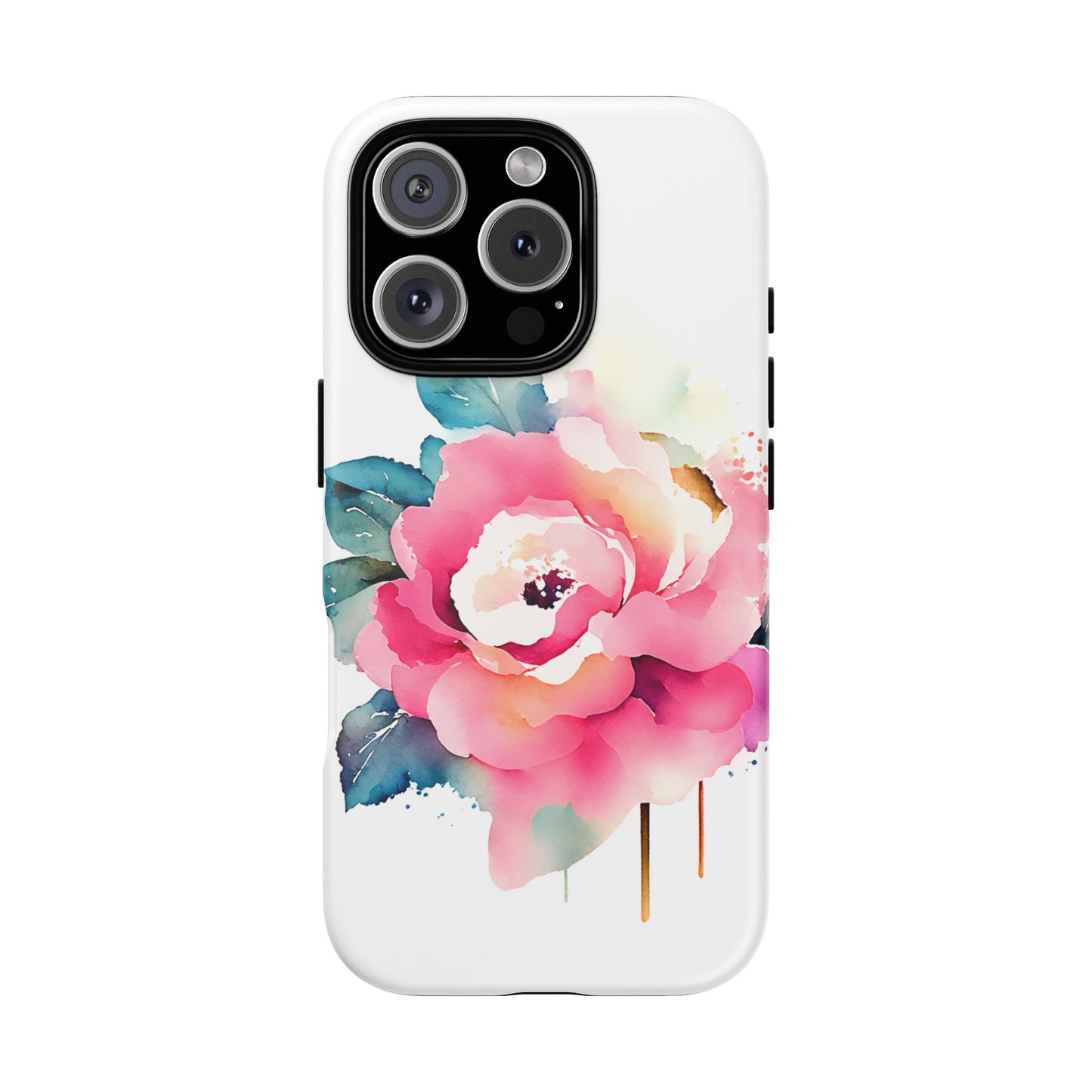 Floral Phone Case - Vibrant Rose Design