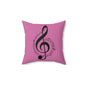 Musical Notes Pillow - Cozy Home Decor