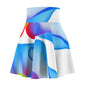 Colorful Women's Skater Skirt - Stylish Casual Wear, Party Style, Spring/Summer Fashion, Festival Outfit, Unique Gift Idea