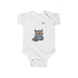 Infant Fine Jersey Bodysuit - Cat