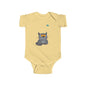 Infant Fine Jersey Bodysuit - Cat