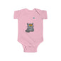Infant Fine Jersey Bodysuit - Cat