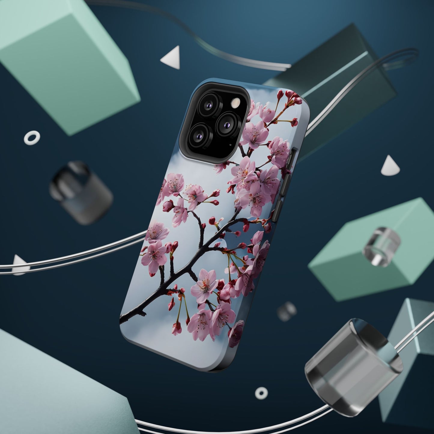Cherry Blossom Magnetic Impact Phone Case