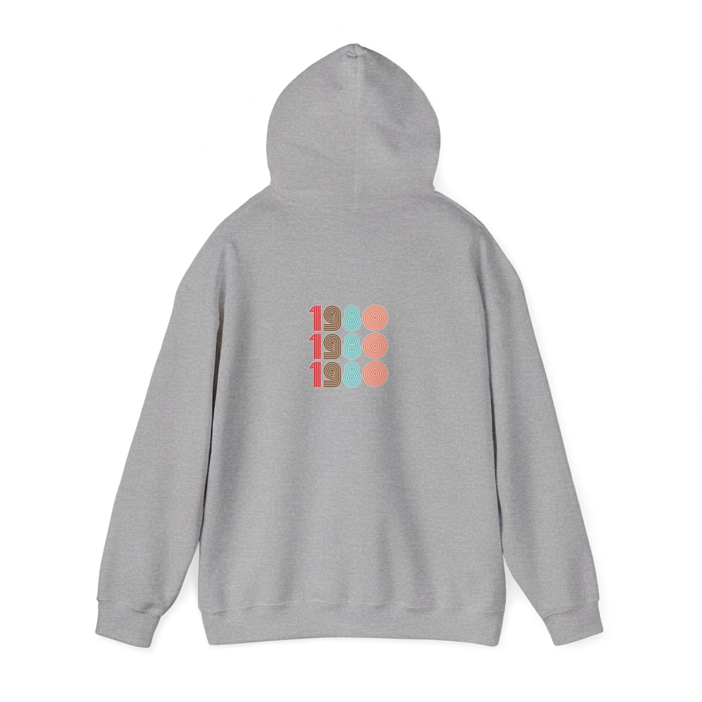 80s Childhood Unisex Hoodie, Retro 80s Sweatshirt, Vintage Style Clothing, Gift for 80s Fans, Cozy Pullover, Nostalgic Apparel